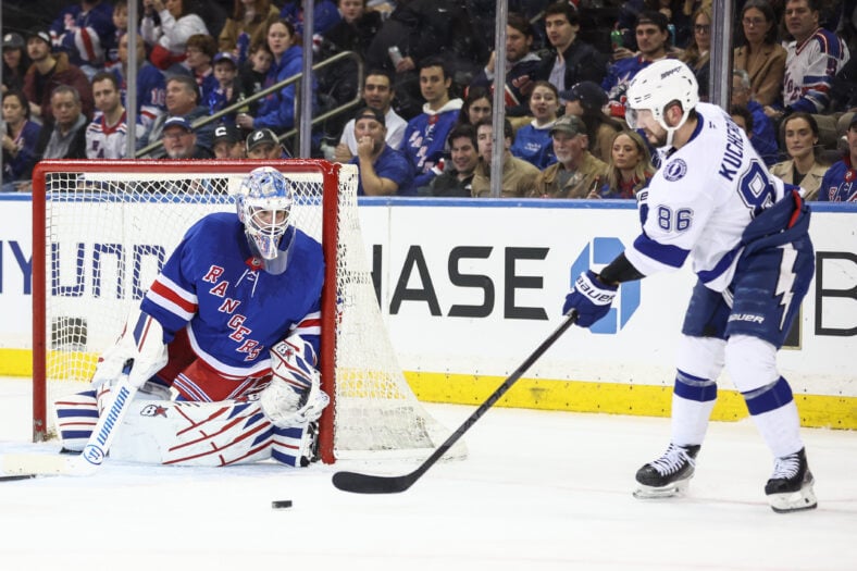 NHL: Tampa Bay Lightning at New York Rangers