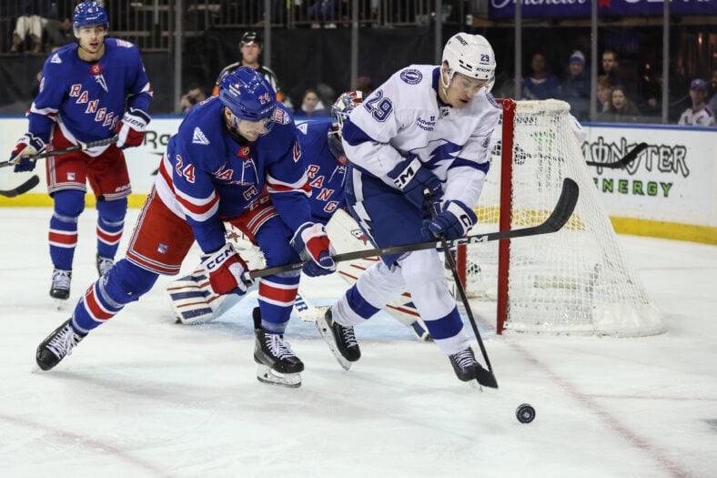 NHL: Tampa Bay Lightning at New York Rangers