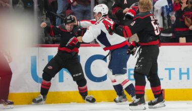 Caps Upset Hurricanes, Power Play Works