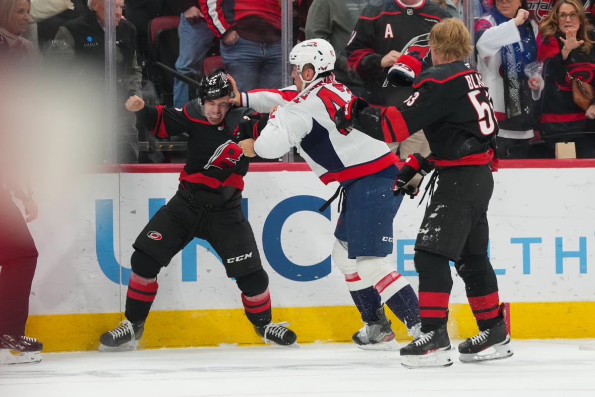 Caps Upset Hurricanes, Power Play Works