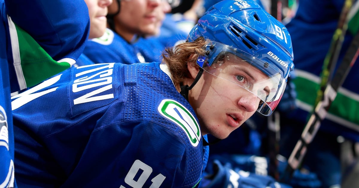 Vancouver Canucks place Vitali Kravtsov on unconditional waivers for purposes of buyout