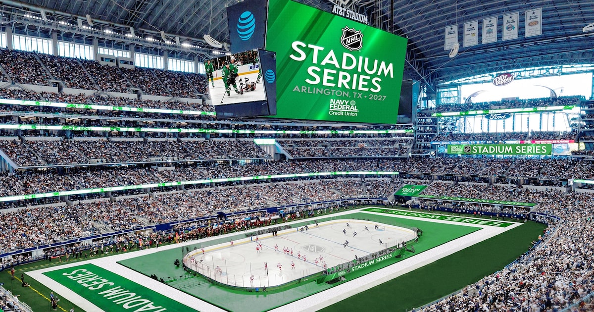 NHL announces Dallas Stars will host outdoor game at AT&T Stadium in 2027