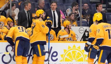 Last-place Nashville Predators not considering coaching change