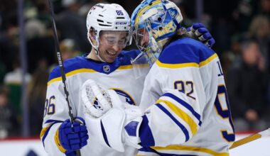 Sabres break two-game losing streak with shootout win