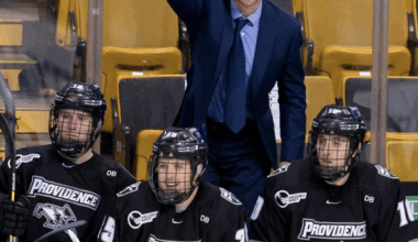 PC Men’s Hockey Improves to 4-3-2 With a Win and a Tie Against UCONN