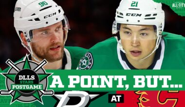 DLLS Dallas Stars postgame show - Calgary Flames
