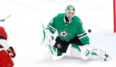 Stars goalie Jake Oettinger expected to miss Tuesday’s game vs. Oilers for birth of child