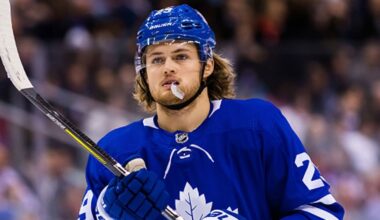 Toronto Maple Leafs William Nylander out vs. Philadelphia Flyers for second straight game