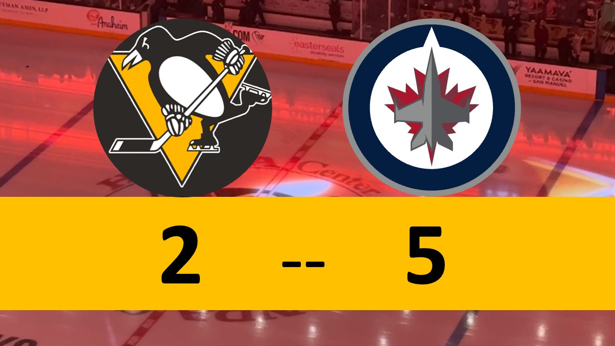 Poor Start, Bad Mistakes Ground Penguins in Winnipeg
