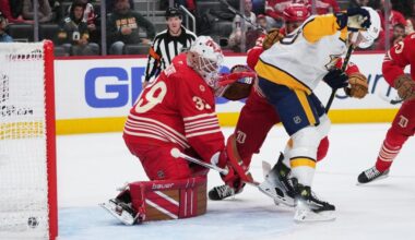 Predators score 5 in the 3rd period to end a 3-game slide with 6-3 win over Red Wings – Macomb Daily