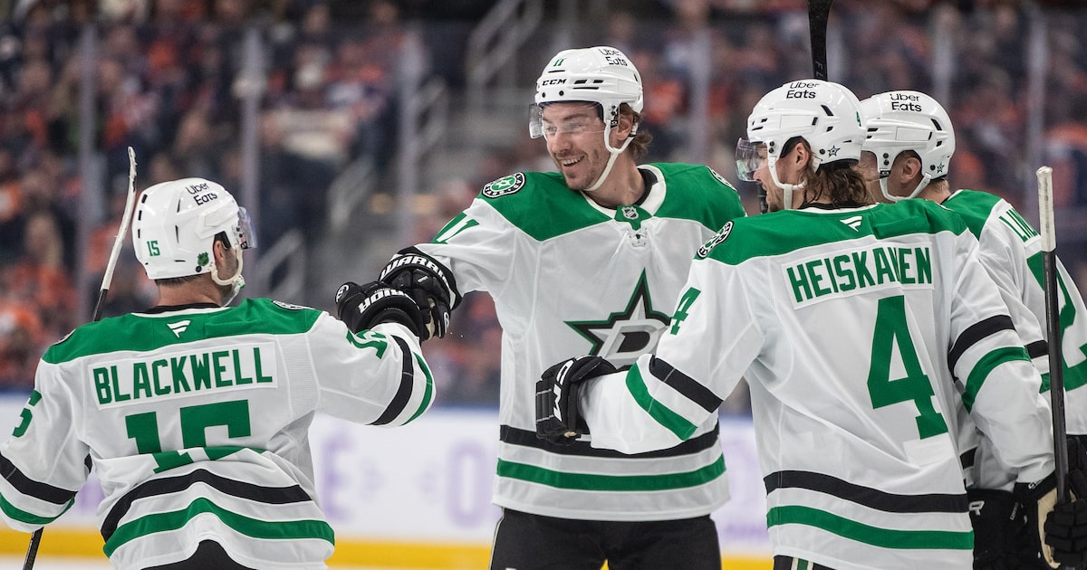 Stars fly out of the gate vs. Oilers with four-goal flurry in first period