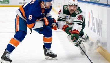 Minnesota Wild rout New York Islanders 5-2 in Mats Zuccarello's season debut
