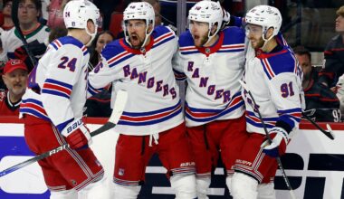 Cuylle, Trocheck each score two goals as Rangers beat Lightning