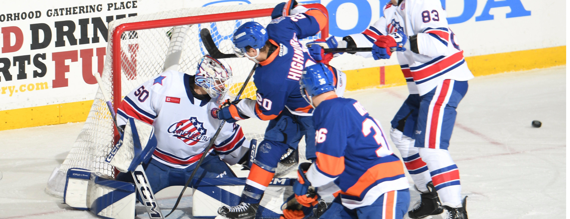 Terry and Islanders Stun Americans with Comeback Victory in 5-4 win.