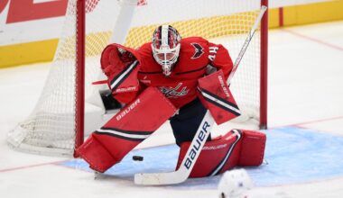 Capitals’ Logan Thompson by far in best form among Canadian goaltenders one month into season