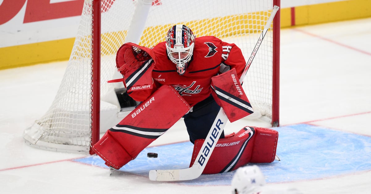 Capitals’ Logan Thompson by far in best form among Canadian goaltenders one month into season