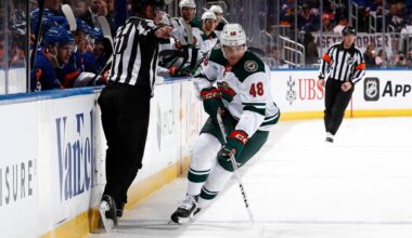 After trading places, Daemon Hunt finds chemistry on Wild blue line – Twin Cities