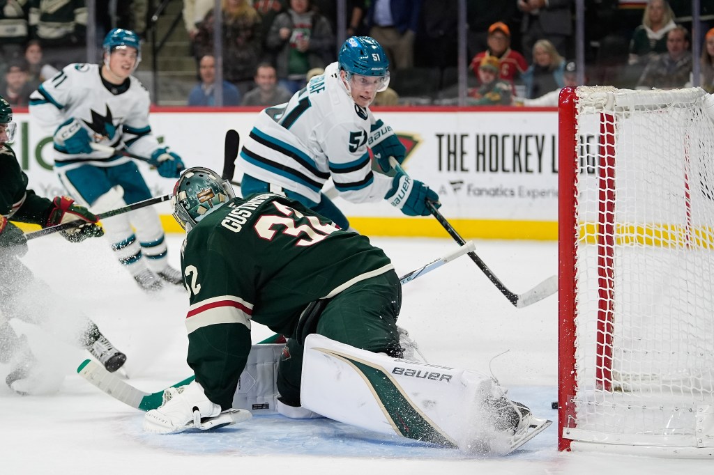 Wild dominate first 40 minutes, but Sharks rally for 2-1 overtime victory – Twin Cities