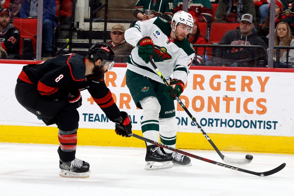 Injuries for Wild to move Yakov Trenin to center