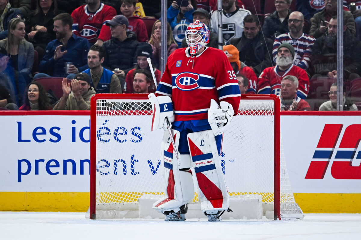 Sam Montembeault Montreal Canadiens