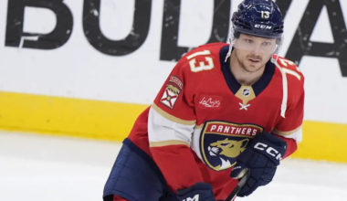 Sam Reinhart Leaves Game Two of Eastern Conference Finals