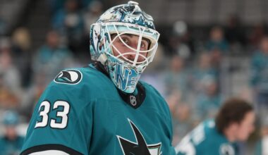 San Jose Sharks' Goaltending Depth Tested With Nedeljkovic Absence - The Hockey Writers - San Jose Sharks