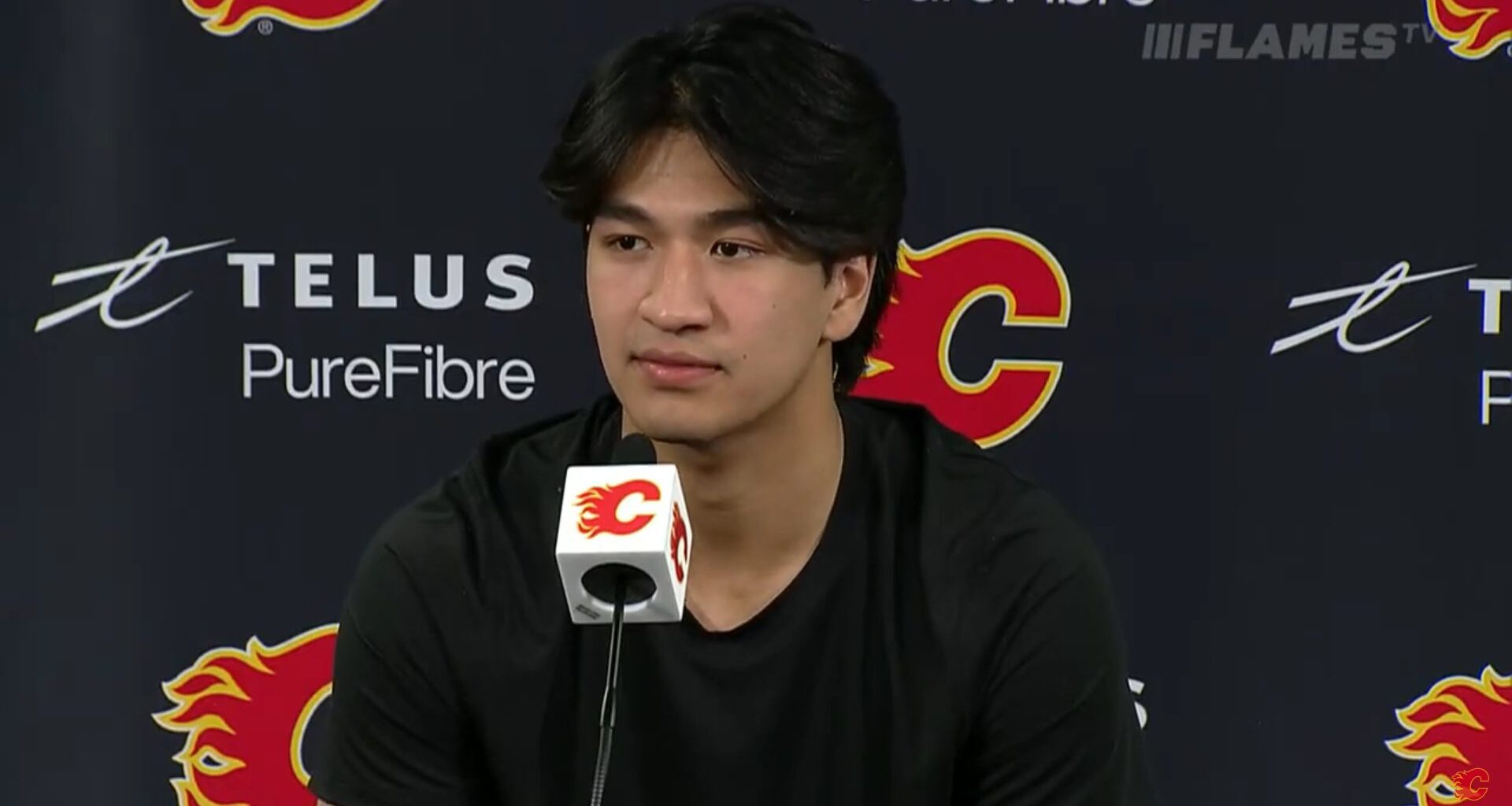 Report: The Calgary Flames are exploring whether to send Zayne Parekh back to the OHL