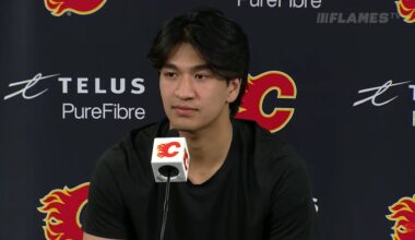 Report: The Calgary Flames are exploring whether to send Zayne Parekh back to the OHL