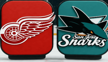 Red Wings vs Sharks