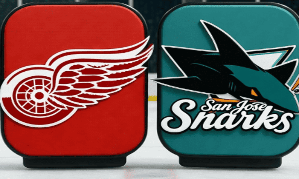 Red Wings vs Sharks