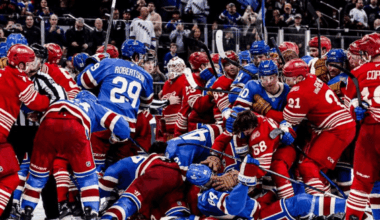 Red wings vs. Rangers