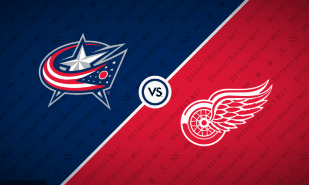 Red Wings vs Blue Jackets