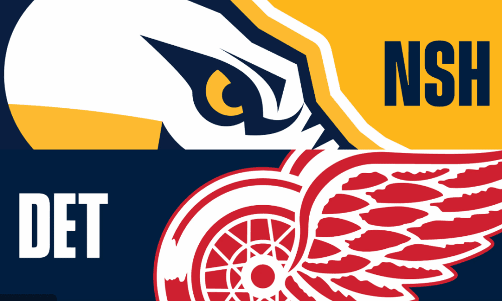 Red Wings vs Predators