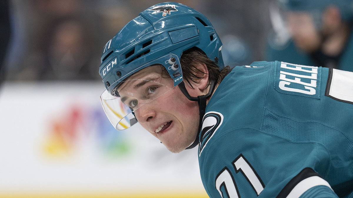 San Jose Sharks center Macklin Celebrini (71) during the third period against the Calgary Flames at SAP Center at San Jose.