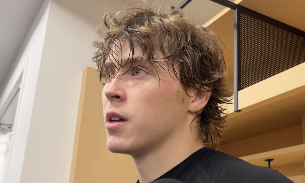 Sharks Locker Room: Smith Sets Standard, Klingberg Is Honest About His Game