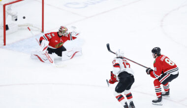 Blackhawks Push Devils to OT Despite Injuries and Possession Struggles