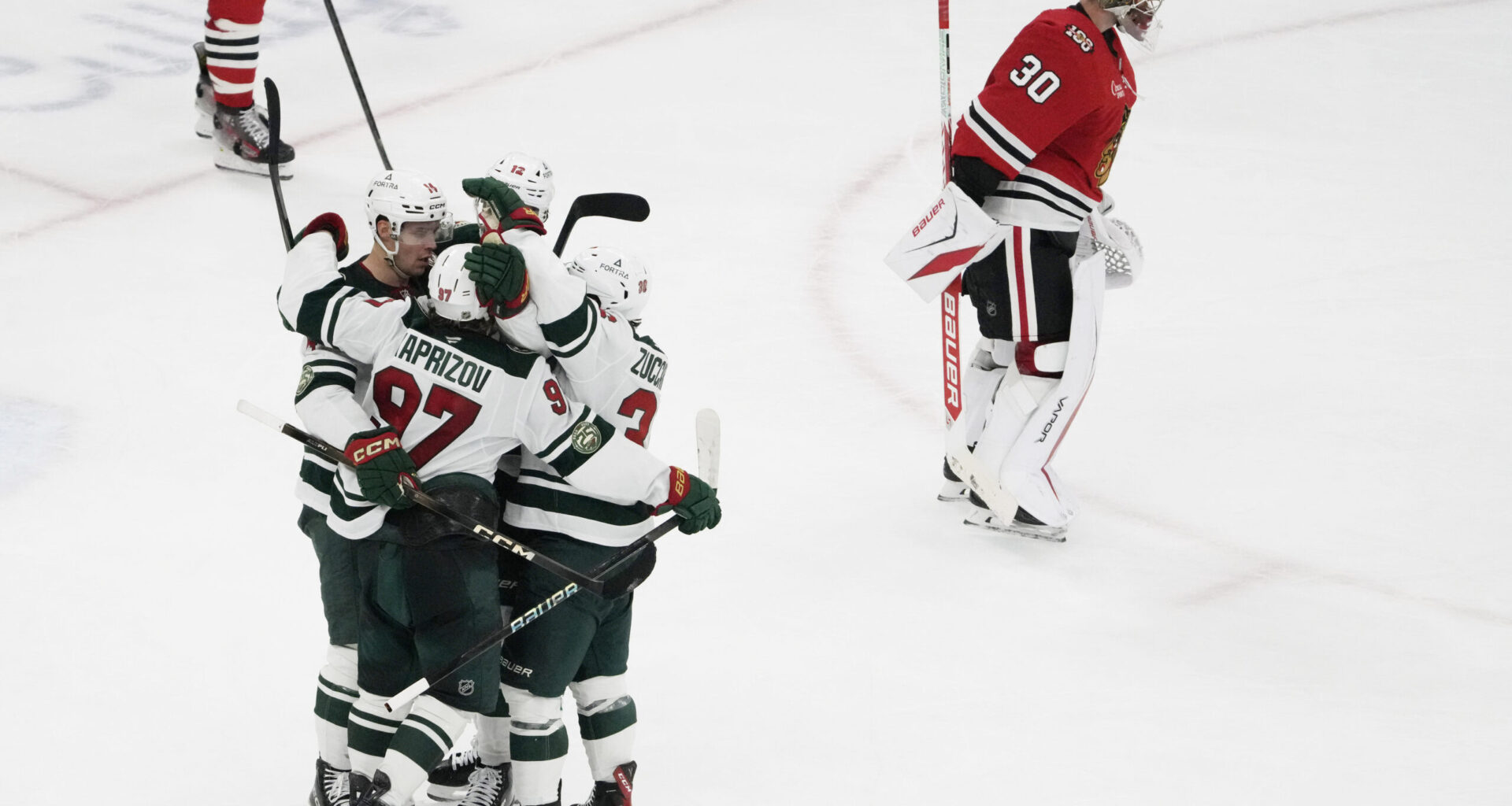 Blackhawks Outlasted in Overtime, Fall to Wild 4-3 at United Center