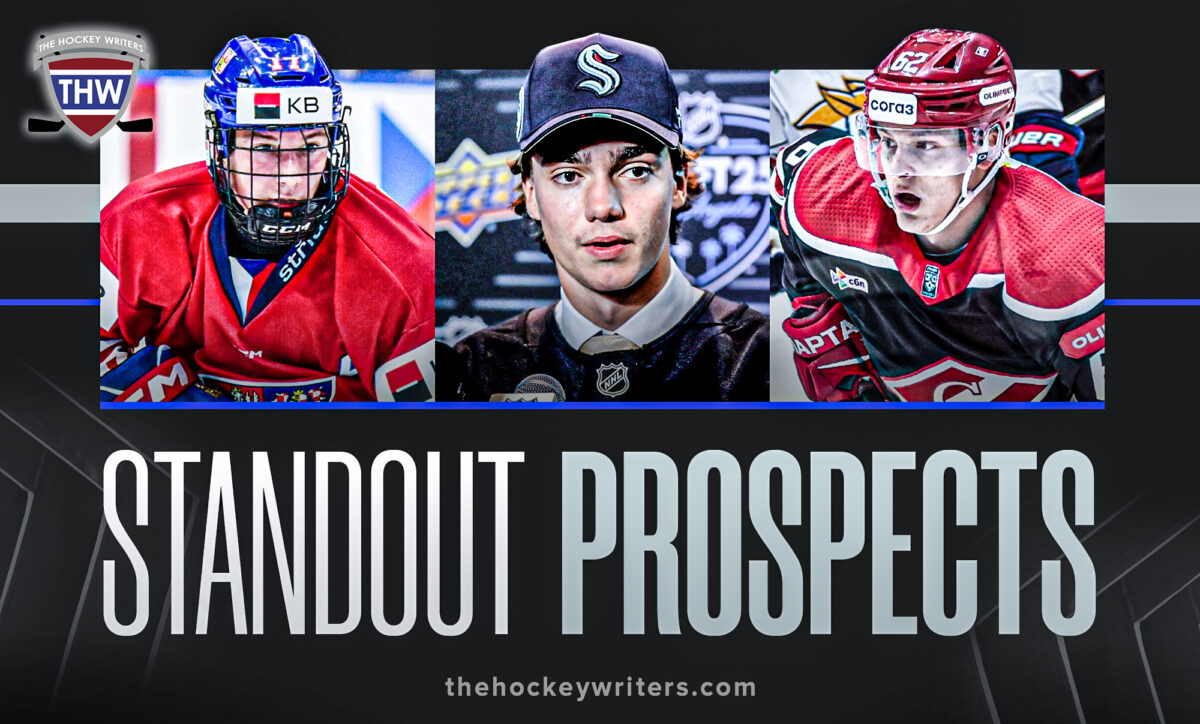 Jake O’Brien, Adam Benák, and Daniil Orlov Standout Prospects