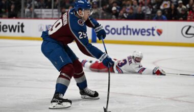 Avalanche's Nathan MacKinnon, Cale Makar carry club past Rangers