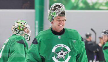 New Jake Oettinger mask adds extra Easter egg to Stars’ alternate uniforms
