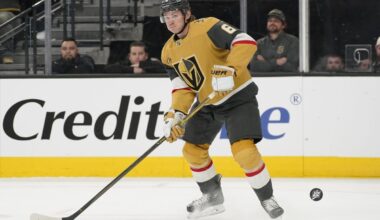 Golden Knights Sit In NHL's Basement For Scoring From Defensemen