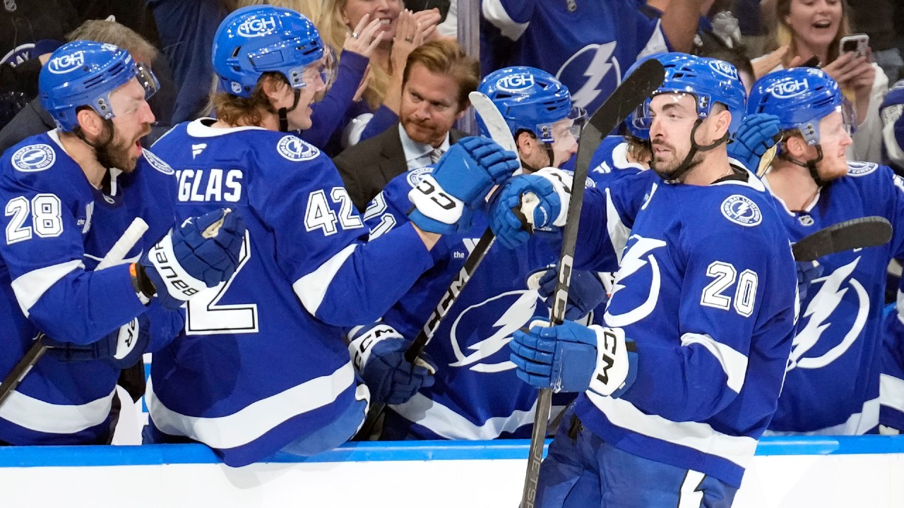 Why Oilers didn't challenge Lightning's tying goal for offside