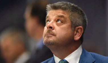 Todd McLellan behind the bench
