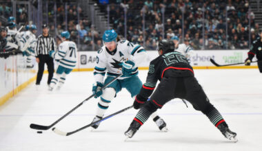 Sharks Overpower Kraken in 6-1 Victory