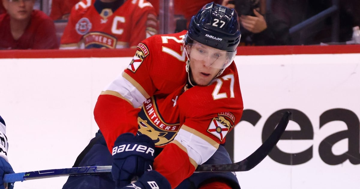 Florida Panthers’ Eetu Luostarinen week-to-week after suffering burns in BBQ accident