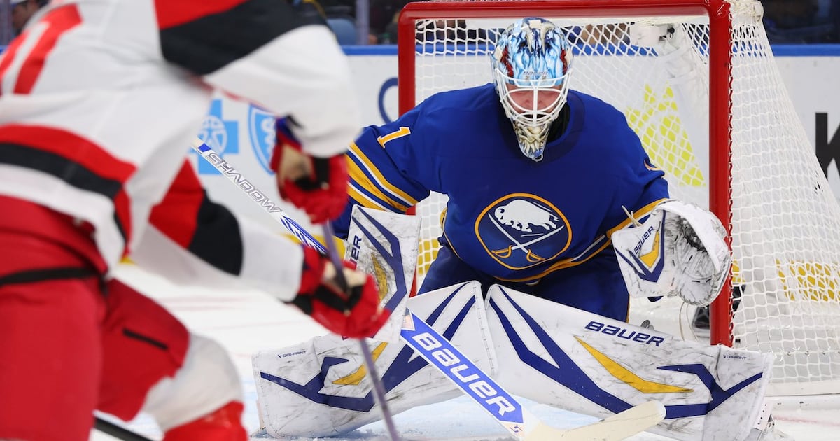 Beck Malenstyn shines, Ukko-Pekka Luukkonen saves 28 as Buffalo Sabres top East-leading Carolina Hurricanes