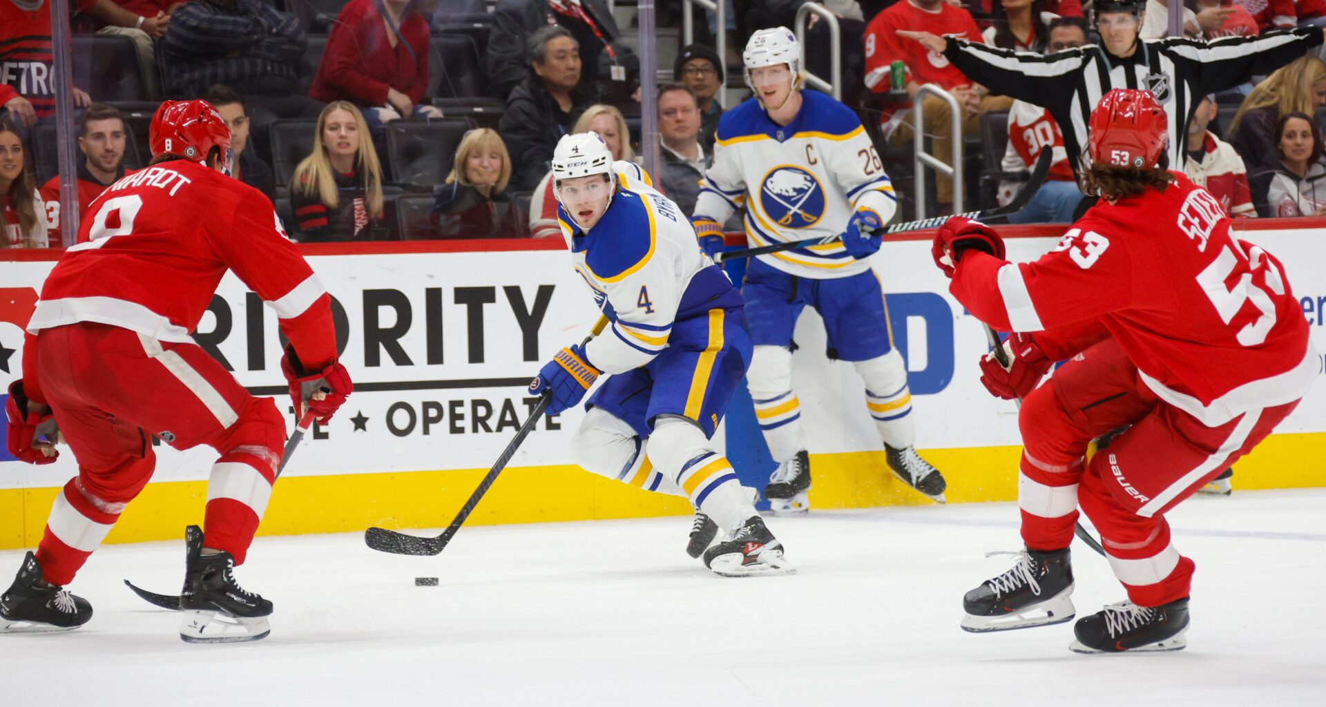Bowen Byram and Rasmus Dahlin