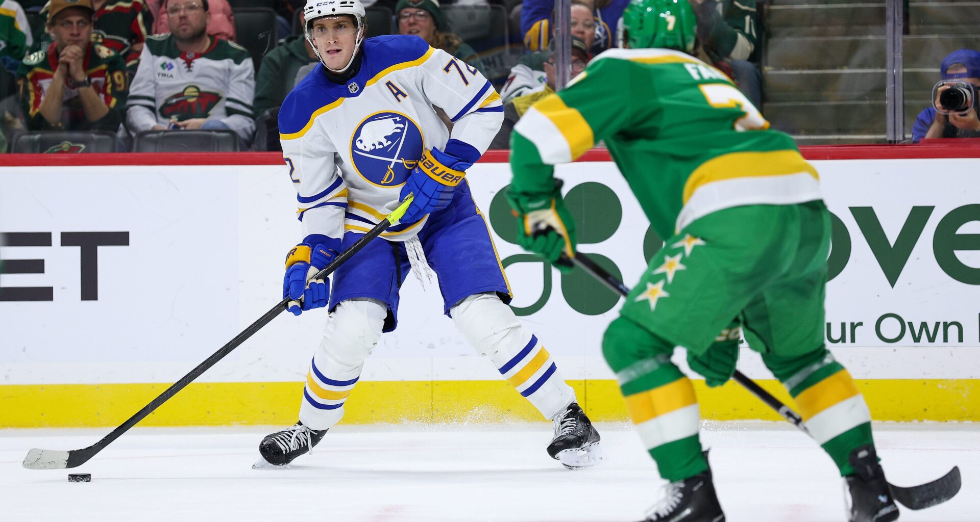 Sabres play comeback, earn elusive road win at Minnesota