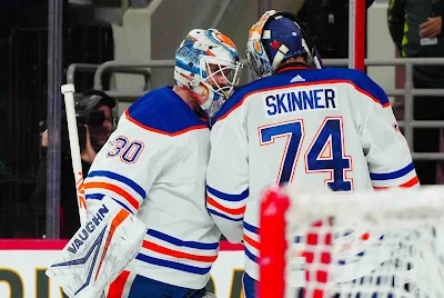 Stuart Skinner & Calvin Pickard, Edmonton Oilers