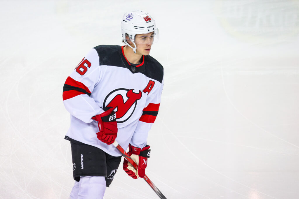 Devils' Jack Hughes Out With Non-Hockey Hand Injury